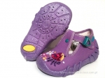 0-110P080 SPEEDY fioletowe kapcie buciki obuwie dziecięce poniemowlęce Befado  18-26 - galeria - foto#1