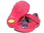 0-109P055 SPEEDY różowe kapcie-buciki-czółenka-obuwie dziecięce poniemowlęce Befado 19-25 - galeria - foto#1