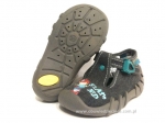 0-110P096 SPEEDY szare kapcie buciki obuwie dziecięce poniemowlęce Befado  18-26 - galeria - foto#1