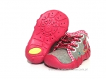 03-130P023 SPEEDY szaro różowe kapcie-buciki obuwie buty dla dziecka wcz.dziecięce  Befado  18-23 - galeria - foto#1