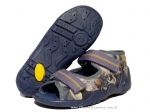 01-250P034 SNAKE niebieskie foto sandalki kapcie buciki obuwie dziecięce wcz.dziecięce buty Befado Snake - galeria - foto#1