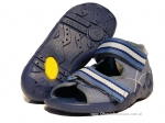 01-250P038 SNAKE niebieskie sandalki kapcie buciki obuwie dziecięce wcz.dziecięce buty Befado Snake - galeria - foto#1