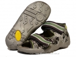01-250P039 SNAKE szare sandalki kapcie buciki obuwie dziecięce wcz.dziecięce buty Befado Snake - galeria - foto#1