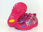 03-130P036 SPEEDY różowe w kratkę kapcie sznurowane buciki obuwie buty dla dziecka wcz.dziecięce  Befado  18-23 - galeria - foto#1