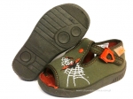01-631P191 KAY zielony kapcie buciki sandałki : WKŁADKI SKÓRZANE : obuwie wcz.dziecięce  Befado  20-25 - galeria - foto#1