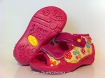 01-242P028 PAPI różowo żółte w kwiatki sandałki kapcie buciki obuwie wcz.dziecięce buty Befado Papi  18-25 - galeria - foto#1