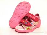 01-065P027 SUNNY różowe sandałki - sandały profilaktyczne  - kapcie obuwie dziecięce Befado  20-25 - galeria - foto#1
