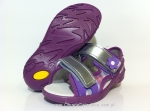 20-353X003 SUNNY fioletowe sandałki : WKŁADKI SKÓRZANE: sandały profilaktyczne, kapcie obuwie dziecięce Befado  26-30 - galeria - foto#1