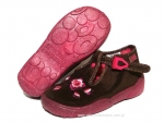 0-674P045 MAXI c.brąz c.różowe kapcie buciki obuwie wcz.dziecięce Befado  18-26 - galeria - foto#1