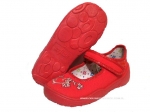 0-802P034 MAXI j.czerwone/różowe kapcie-buciki-czółenka-obuwie wcz.dziecięce  Befado  18-26 - galeria - foto#1