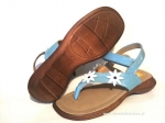 12-224ni niebieskie sandały dziewczęce 31-35  KASBUT - galeria - foto#1
