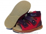 8-1299-55 fioletowo amarantowe buty-sandałki-kapcie profilaktyczne przedszk. 26-30  Mrugała - galeria - foto#1