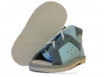 8-BP38MA/0 KUBA błękit j.niebieskie kapcie sandałki obuwie profilaktyczne wcz.dzieciece 18-23 buty Postęp - galeria - foto#1