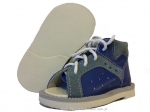 8-BP38MA/0 KUBA c.niebieskie kapcie sandałki obuwie profilaktyczne wcz.dzieciece 18-23 buty Postęp - galeria - foto#1