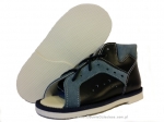 8-BP38MA/A KUBA granatowe kapcie sandałki obuwie profilaktyczne przedszk. 24-26 buty Postęp - galeria - foto#1