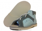 8-BP38MA/A KUBA błękit j.niebieskie kapcie sandałki obuwie profilaktyczne przedszk. 24-26 buty Postęp - galeria - foto#1