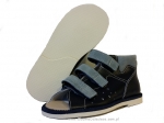 8-BP38MP/A MIGOTKA granatowe kapcie na rzepy sandałki obuwie profilaktyczne przedszk. 24-26 buty Postęp - galeria - foto#1