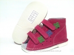 8-BD171DWP/0 DYZIO różowe buciki ortopedyczne profilaktyczne kapcie sandałki dziecięce przedszk. 21-23 buty Postęp - galeria - foto#1