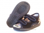 0-13-112 granatowe sandałki kapcie obuwie wcz.dziecięce buty Renbut  19-25 - galeria - foto#1