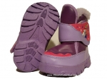 1-24-021fi fioletowe kozaczki botki zimowe obuwie na rzep dziecięce RENBUT 19-26 - galeria - foto#1
