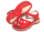 12-1673 czerwone sandały dziewczęce 32-35 - galeria - foto#1
