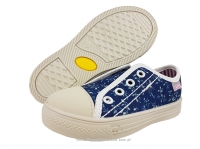 1-411X017 Funny półtrampki jeans w kwiatuszki bez sznurowania :: WKŁADKI SKÓRZANE :: kapcie buciki obuwie dziecięce Befado 26-30 1-411X017 Funny półtrampki jeans w kwiatuszki bez sznurowania :: WKŁADKI SKÓRZANE :: kapcie buciki obuwie dziecięce Befado 26-30