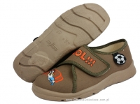 1-693B003 khaki na rzep :: WKŁADKI SKÓRZANE :: kapcie buciki obuwie dziecięce przedszkolne szkolne Befado Max 31-36 1-693B003 khaki na rzep :: WKŁADKI SKÓRZANE :: kapcie buciki obuwie dziecięce przedszkolne szkolne Befado Max 31-36