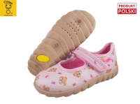 0-460P018 FLEXI RÓŻOWE Z BROKATEM MISIE kapcie czółenka buciki obuwie dziecięce na rzep poniemowlęce Befado 18-26 0-460P018 FLEXI RÓŻOWE Z BROKATEM MISIE kapcie czółenka buciki obuwie dziecięce na rzep poniemowlęce Befado 18-26