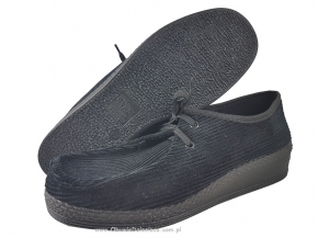 61-53-045 CZARNE SZTRUKSOWE PÓŁBUTY SZNUROWANE ZŁOTORYJA 38 - 40 61-53-045 CZARNE SZTRUKSOWE PÓŁBUTY SZNUROWANE ZŁOTORYJA 38 - 40