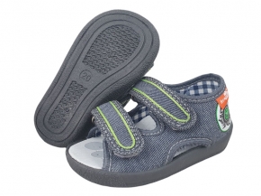 0-13-112L POPIEL sandałki WKŁADKI SKÓRZANE kapcie wcz.dziecięce buty Renbut 19-27 0-13-112L POPIEL sandałki WKŁADKI SKÓRZANE kapcie wcz.dziecięce buty Renbut 19-27