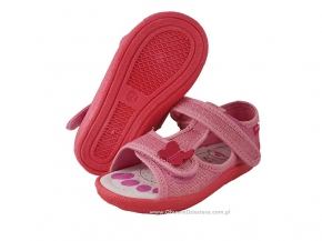 0-13-140P RÓŻ BROKAT : WKŁADKI PROFILOWANE sandały sandałki kapcie wcz.dziecięce Renbut 0-13-140P RÓŻ BROKAT : WKŁADKI PROFILOWANE sandały sandałki kapcie wcz.dziecięce Renbut