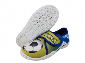 1-23-373P NIEBIESKI FOOTBALL :: WKŁADKI PROFILOWANE :: kapcie-buciki dziecięce Renbut 25-30 1-23-373P NIEBIESKI FOOTBALL :: WKŁADKI PROFILOWANE :: kapcie-buciki dziecięce Renbut 25-30