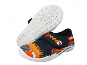 1-23-373 P CZARNY SPEED :: WKŁADKI PROFILOWANE :: kapcie-buciki dziecięce Renbut 25-30 1-23-373 P CZARNY SPEED :: WKŁADKI PROFILOWANE :: kapcie-buciki dziecięce Renbut 25-30