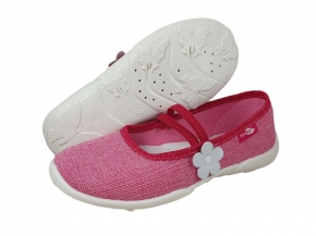 1-33-414P RÓŻ BROKAT KWIAT WKŁADKA SKÓRZANA PROFILOWANA balerinki kapcie na gumki wcz.dziecięce Renbut 1-33-414P RÓŻ BROKAT KWIAT WKŁADKA SKÓRZANA PROFILOWANA balerinki kapcie na gumki wcz.dziecięce Renbut