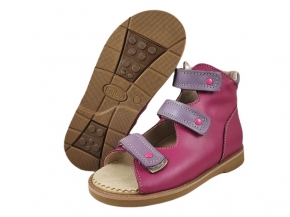 8-B-26crż BAJBUT RÓŻOWO FIOLETOWE sandałki : WKŁADKI SKÓRZANE ORTO SUPINUJĄCE : trzewiki buty kapcie sandały ortopedyczne profilaktyczne dziec 8-B-26crż BAJBUT RÓŻOWO FIOLETOWE sandałki : WKŁADKI SKÓRZANE ORTO SUPINUJĄCE : trzewiki buty kapcie sandały ortopedyczne profilaktyczne dziec