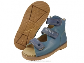8-B-26nijn BAJBUT NIEBIESKI JEANS sandałki : WKŁADKI SKÓRZANE ORTO SUPINUJĄCE : buty trzewiki kapcie ortopedyczne sandały profilaktyczne dziecię 8-B-26nijn BAJBUT NIEBIESKI JEANS sandałki : WKŁADKI SKÓRZANE ORTO SUPINUJĄCE : buty trzewiki kapcie ortopedyczne sandały profilaktyczne dziecię