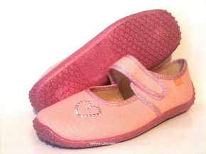 21-352B007 j.różowe czółenka kapcie buty dziewczęce Befado