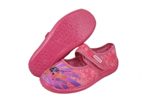 21-3KAR/93 różowe z gitarą czółenka-kapcie-buciki dziewcz. WKŁADKI SKÓRZANE Raweks 21-3KAR/93 różowe z gitarą czółenka-kapcie-buciki dziewcz. WKŁADKI SKÓRZANE Raweks