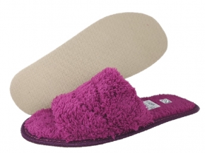 6-no8opf ciemno fioletowe kapcie pantofle papucie frota dziewczęce damskie Nobex 6-no8opf ciemno fioletowe kapcie pantofle papucie frota dziewczęce damskie Nobex
