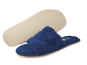 6-no8opf granatowe kapcie pantofle papucie frota dziewczęce damskie Nobex 6-no8opf granatowe kapcie pantofle papucie frota dziewczęce damskie Nobex