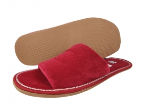 6-no8op CZERWONE CIEMNE kapcie pantofle papucie domowe aksamitne dziewczęce damskie Nobex 36-41 6-no8op CZERWONE CIEMNE kapcie pantofle papucie domowe aksamitne dziewczęce damskie Nobex 36-41