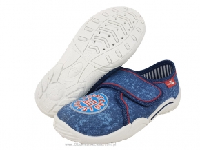 1-23-373 L JEANS PRZECIERANY :: WKŁADKI SKÓRZANE :: kapcie-buciki dziecięce Renbut 25-30 1-23-373 L JEANS PRZECIERANY :: WKŁADKI SKÓRZANE :: kapcie-buciki dziecięce Renbut 25-30