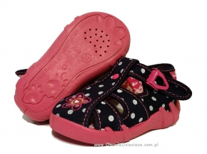0-13-106P GRANAT KROPKI : WKŁADKI PROFILOWANE : buciki kapcie wcz.dziecięce Renbut 19-27 0-13-106P GRANAT KROPKI : WKŁADKI PROFILOWANE : buciki kapcie wcz.dziecięce Renbut 19-27