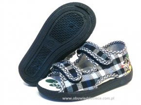 0-13-112L NIEBIESKA KRATKA PIRAT WKŁADKI SKÓRZANE sandałki kapcie wcz.dziecięce Renbut 0-13-112L NIEBIESKA KRATKA PIRAT WKŁADKI SKÓRZANE sandałki kapcie wcz.dziecięce Renbut