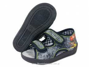 0-13-112L JEANS PRZECIERANY pirat sandałki kapcie obuwie dziecięce wcz.dziecięce buty Renbut 19-27 0-13-112L JEANS PRZECIERANY pirat sandałki kapcie obuwie dziecięce wcz.dziecięce buty Renbut 19-27