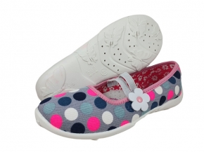 1-33-414 POPIEL KROPY balerinki kapcie wcz.dziecięce Renbut 1-33-414 POPIEL KROPY balerinki kapcie wcz.dziecięce Renbut