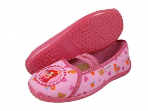 21-3SYL/152 różowe czółenka-kapcie-buciki dziewcz. wkładki skórzane Raweks 21-3SYL/152 różowe czółenka-kapcie-buciki dziewcz. wkładki skórzane Raweks
