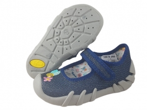 0-109P253 SPEEDY GRANATOWE Z PSZCZÓŁKĄ :: kapcie buciki czółenka obuwie dziecięce poniemowlęce Befado 18-26 0-109P253 SPEEDY GRANATOWE Z PSZCZÓŁKĄ :: kapcie buciki czółenka obuwie dziecięce poniemowlęce Befado 18-26