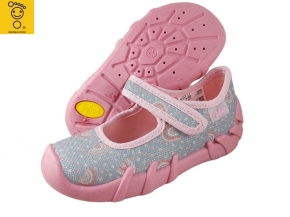 0-109N265 SPEEDY RÓŻ BROKAT SZARY W KROPECZKI:: kapcie buciki czółenka obuwie dziecięce poniemowlęce Befado 18-26 0-109N265 SPEEDY RÓŻ BROKAT SZARY W KROPECZKI:: kapcie buciki czółenka obuwie dziecięce poniemowlęce Befado 18-26