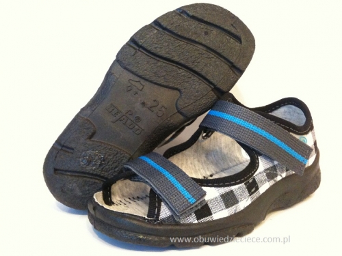 20-969X031 MAXI JUNIOR sandałki - kapcie obuwie dziecięce profilaktyczne Befado  25-30